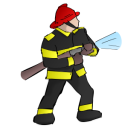 Icon Feuerwehrmann